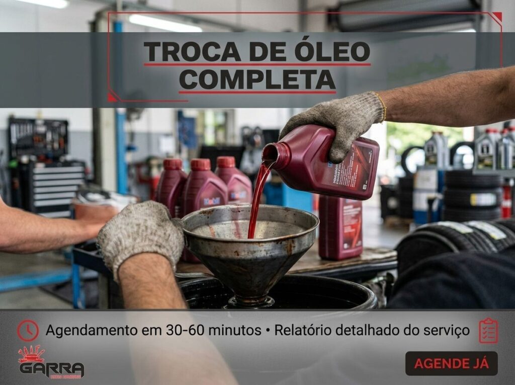 Troca de Óleo