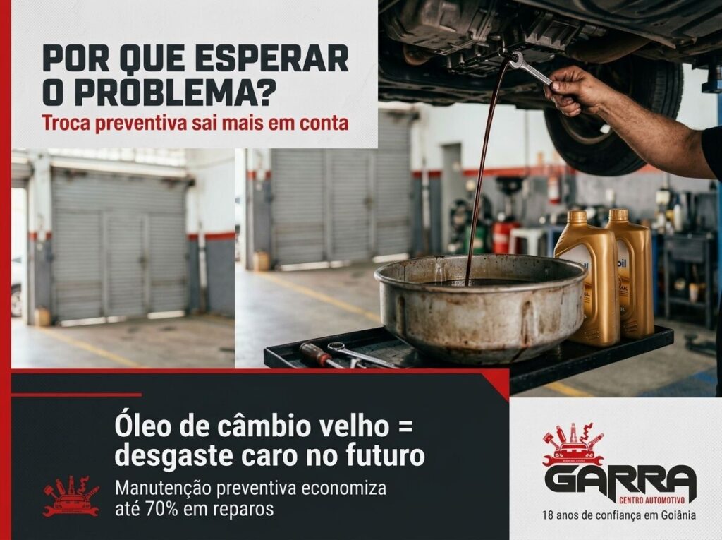 Troca de Óleo de Câmbio