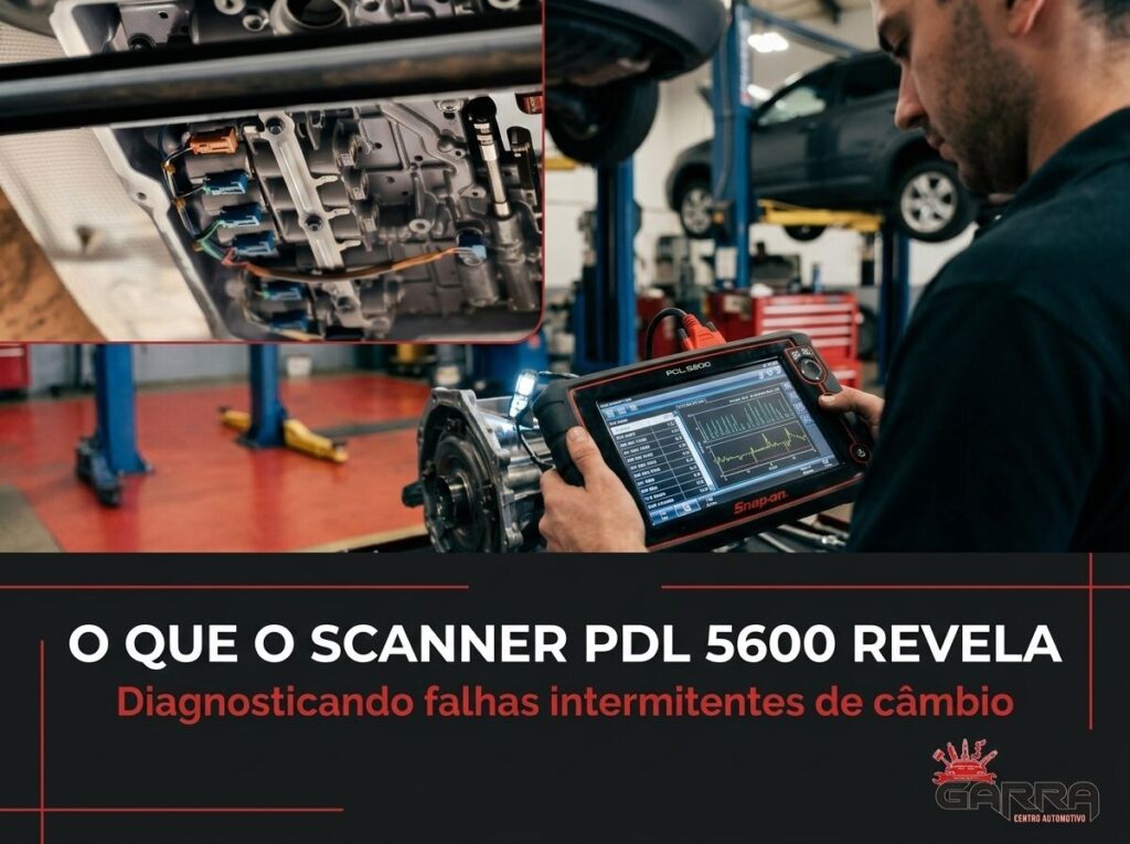 serviço de mecatrônica do câmbio automático