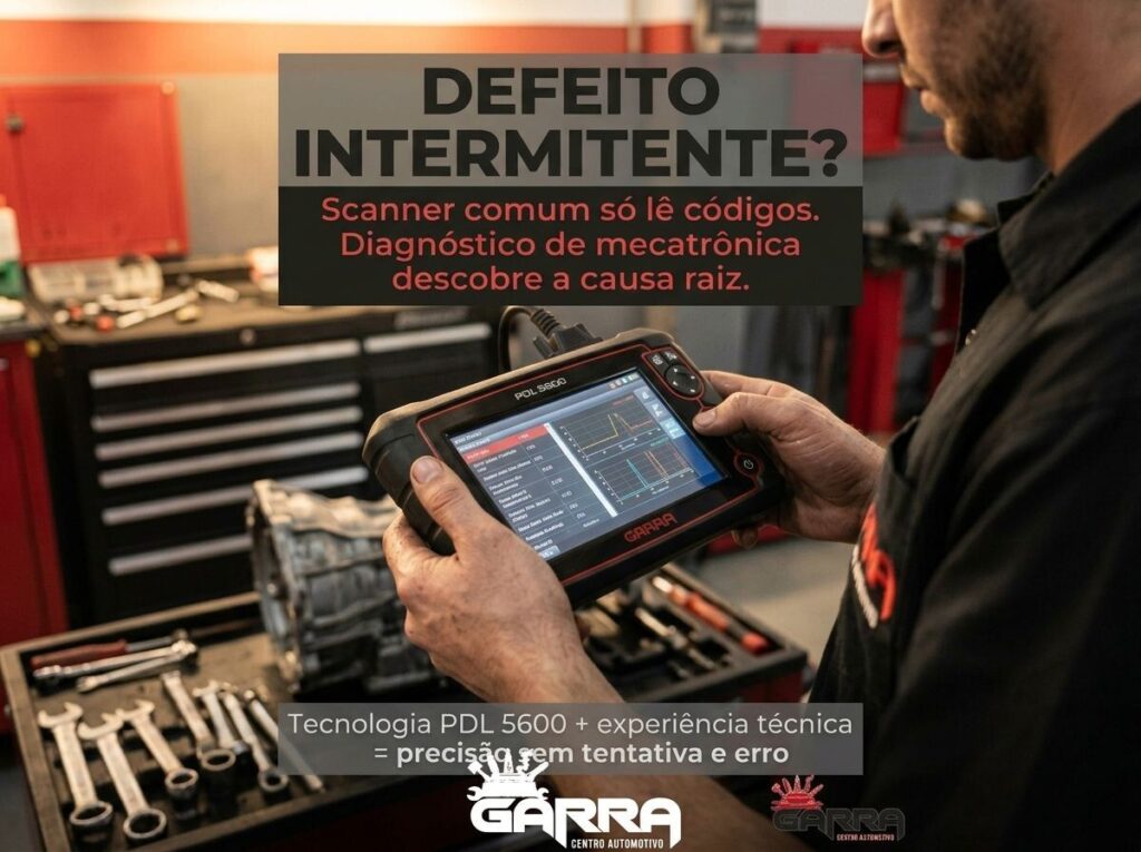 serviço de mecatrônica do câmbio automático